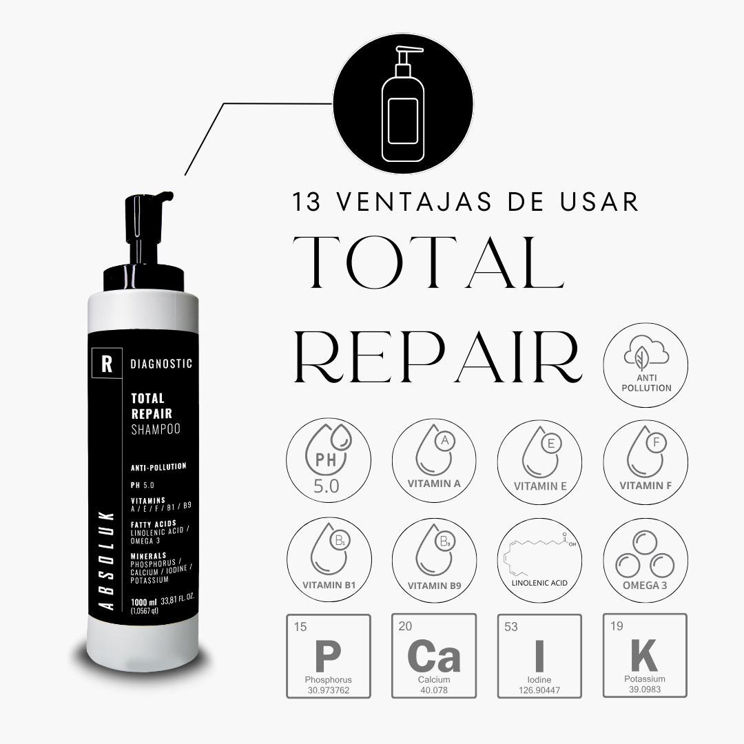 CHAMPÚ TOTAL REPAIR 1000ml